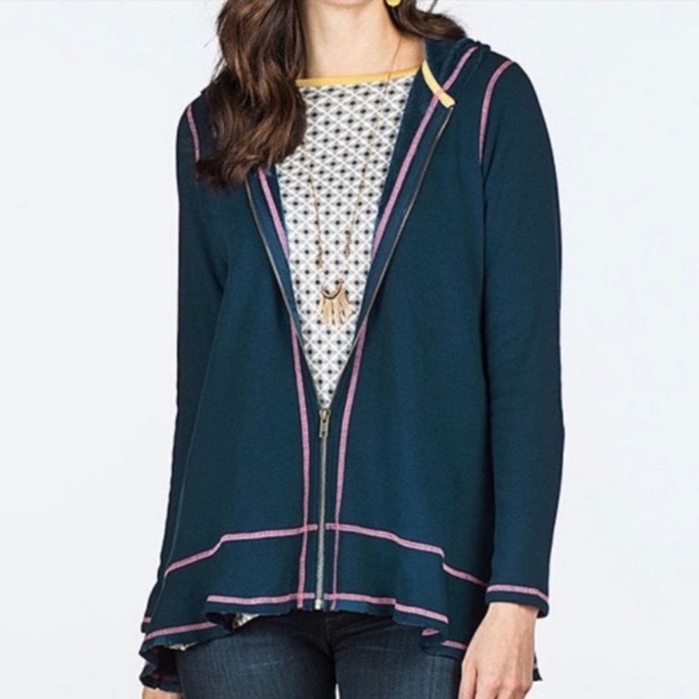 Matilda Jane Womens Medium Zip Up